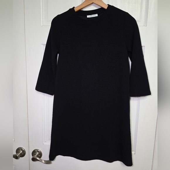 Zara Black Polyester Blend- Trafaluc Collection Dress- Size Sm - Picture 1 of 11